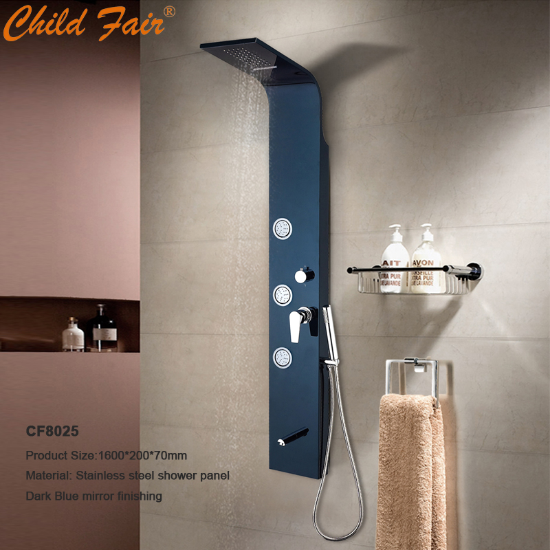 Stainless Steel Shower Panel  CF8025, Bathroom Shower Panels, Massage Shower