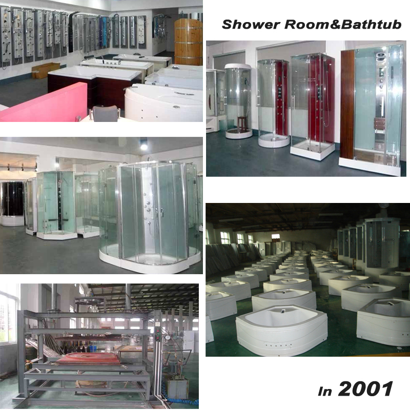 2001: We produce Shower room & Bathtub