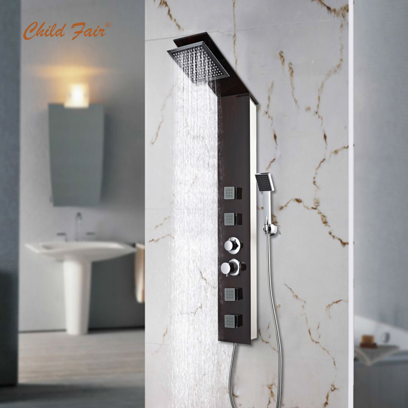 Safety Tempered Glass Shower Panel CF6315