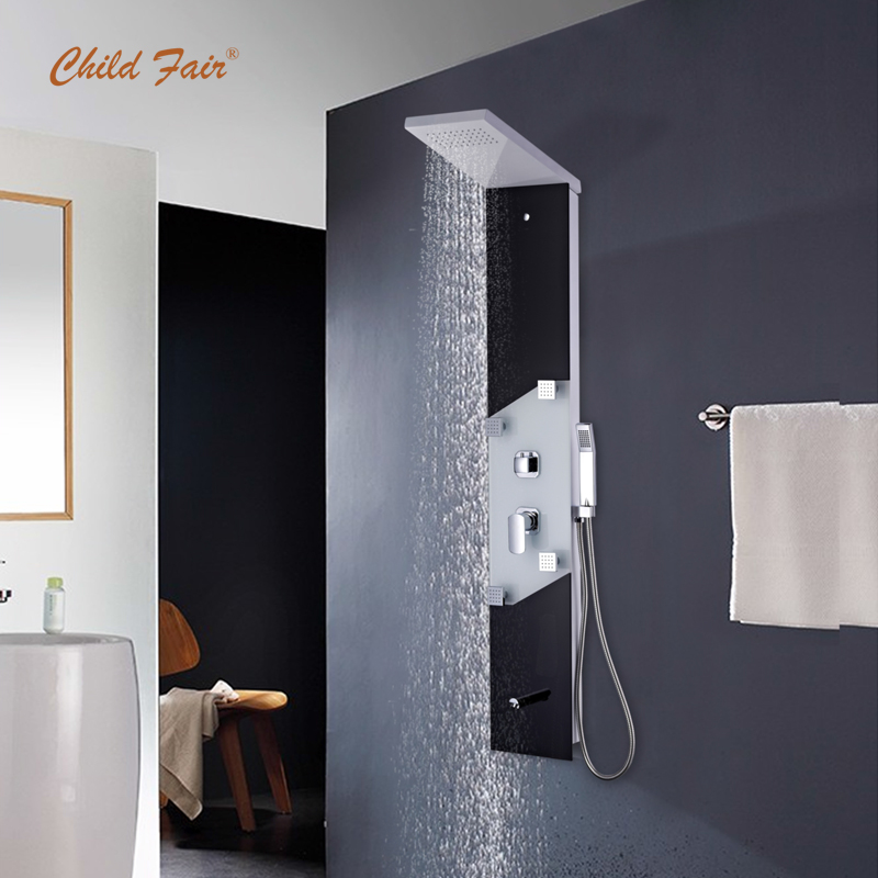 Safety Tempered Glass Shower Panel CF6322B