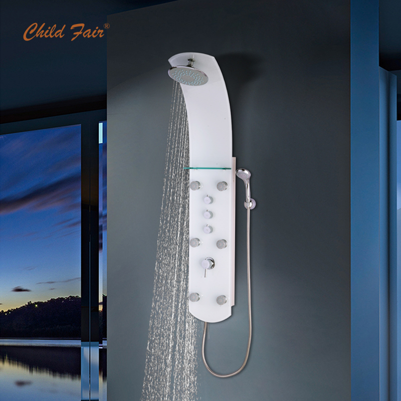 Safety Tempered Glass Shower Panel CF6506