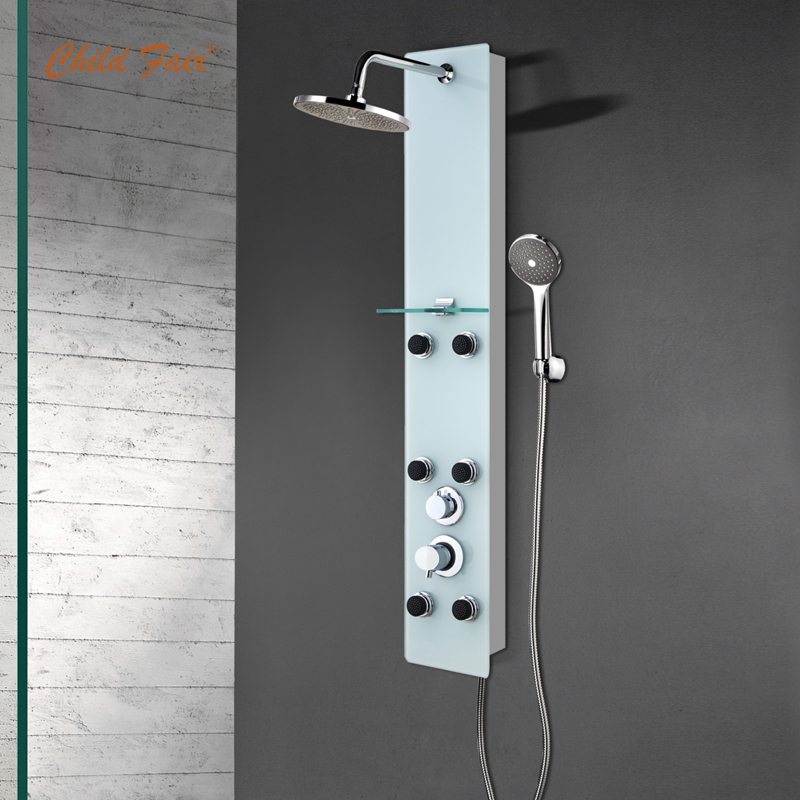 Safety Tempered Glass Shower Panel CF6226